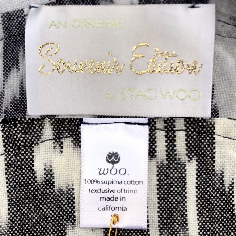 Staci Woo Guatemalan Ikat textile overalls - Picture 6 of 8